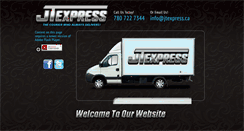 Desktop Screenshot of jtexpress.ca